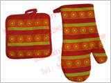 Kitchen - microwave oven gloves / pot holder-GY912