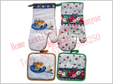 Kitchen - microwave oven gloves / pot holder-GY914/915