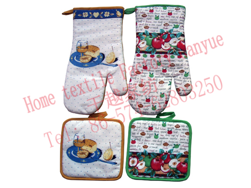 Kitchen - microwave oven gloves / pot holder-GY914/915(图1)