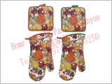 Kitchen - microwave oven gloves / pot holder-GY916/917