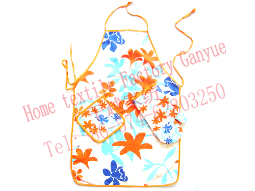 Kitchen - Apron - microwave oven gloves / pot holder -GY921(图1)