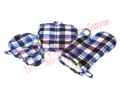 Kitchen - microwave oven gloves / pot holder / small glove-GY931(图1)