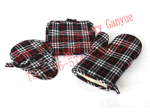 Kitchen - microwave oven gloves / pot holder / small glove-GY934(图1)