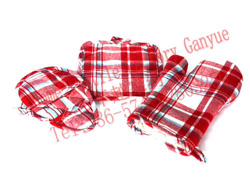 Kitchen - microwave oven gloves / pot holder / small glove-GY935(图1)